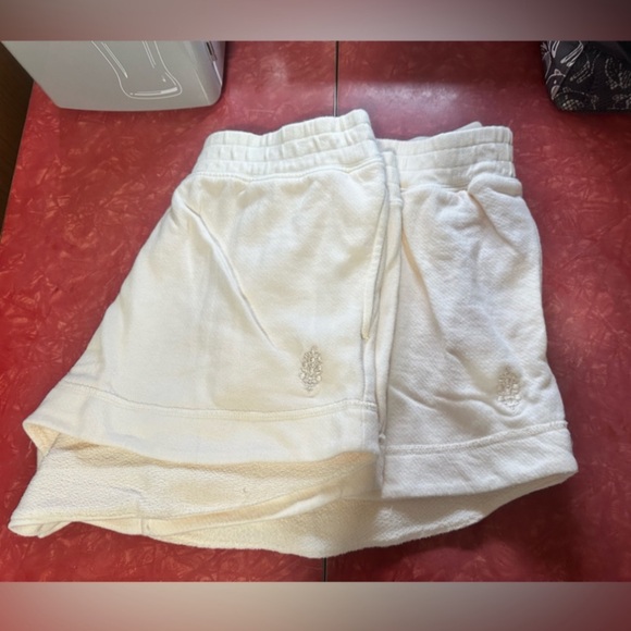 NWOT FREE PEOPLE RENEGADE SHORTS-cream - Picture 3 of 7